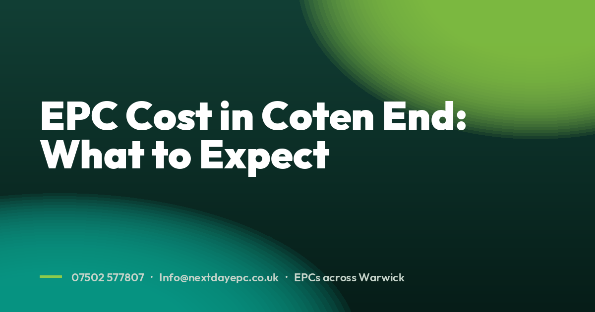 EPC Cost in Coten End: What to Expect